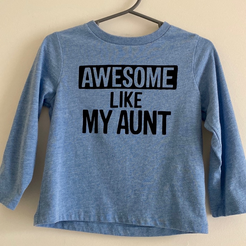 *Nwot* The Children’s Place Long Sleeve Auntie Tee